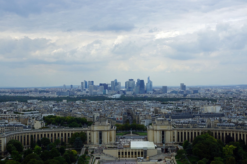 Das Finanzzentrum von Paris