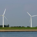 Windräder am Strand von Vlissingen