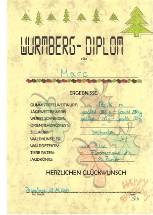 Wurmberg-Diplom