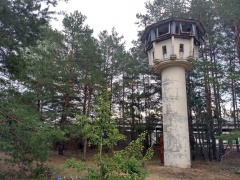 Wachturm auf dem ehemaligen Truppenübungsplatz Massow