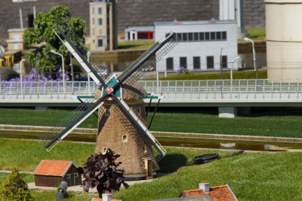 Niederländische Windmühle im Madurodam