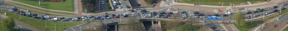 Stau in Rotterdam