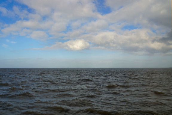 Nordsee pur bis zum Horizont