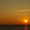 Sonnenaufgang an der Nordseeküste