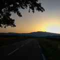 Sonnenaufgang hinter dem Mont Ventoux