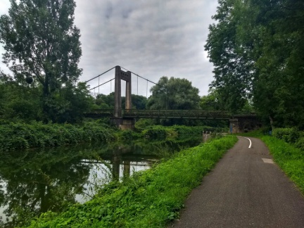 Brücke über den Rhein-Rhône-Kanal