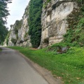 Felsen am Wegesrand