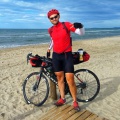 Ich und mein Rad am Mittelmeer