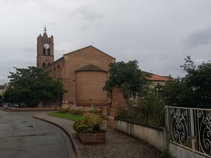 Kirche in einer französischen Kleinstadt